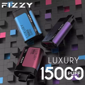 Fizzy Luxury 15000 Puffs 2% 5%  Low Nicotine Rechargeable Disposable Vapes Pen Bulk Buy Wholesale